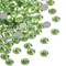 1440pcs Flat Back Crystal Rhinestones Round Gems for Nail Art and Craft Glue Fix,Light Green,SS20,4.6-4.8mm